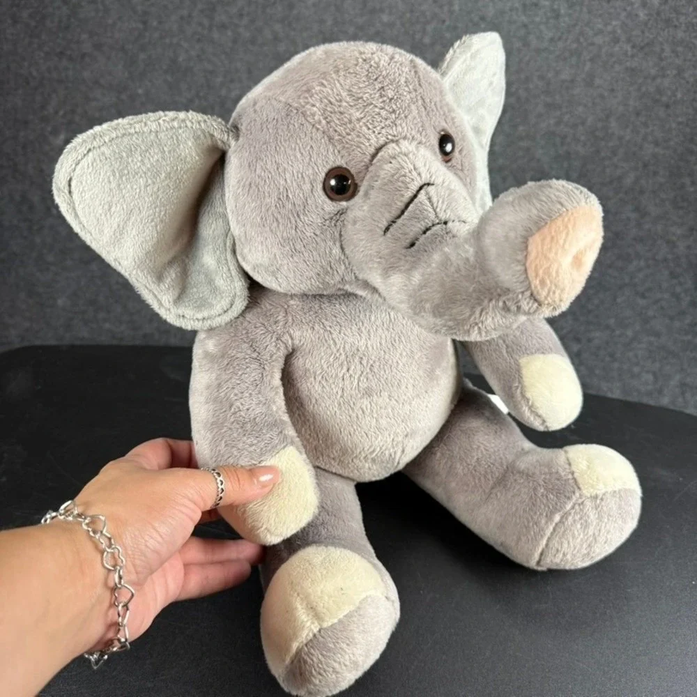 RETIRED Build-A-Bear Workshop Plush Elephant Gray Stuffed‎ Animal Toy